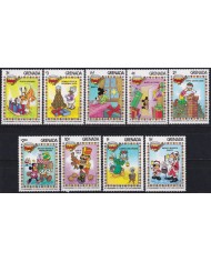 F-EX53042 GRENADA 1983 MNH CHRISTMAS NAVIDAD DISNEY DONALD DUCK MICKEY MOUSE PLUTO.