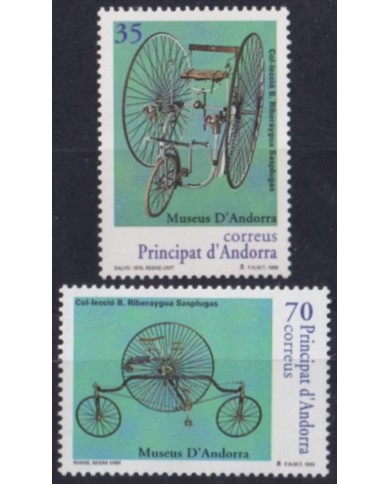 F-EX52988 ANDORRA MNH 1999 HISTORY OF BYCICLE CYCLE.