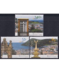 F-EX52990 AZORES PORTUGAL MNH 2001 WORLD HERIOTAGE ARCHITECTURE.