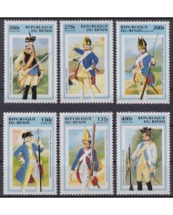 F-EX53462 BENIN MNH 1997 MILITAR UNIFORM COSTUMES.
