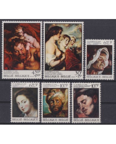 F-EX53204 BELGIUM MNH BELGIQUE 1976 ART PAINTING RUBENS.