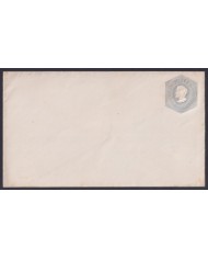 F-EX53436 CHILE UNUSED COVER 10c GREY COLUMBUS POSTAL STATIONERY.