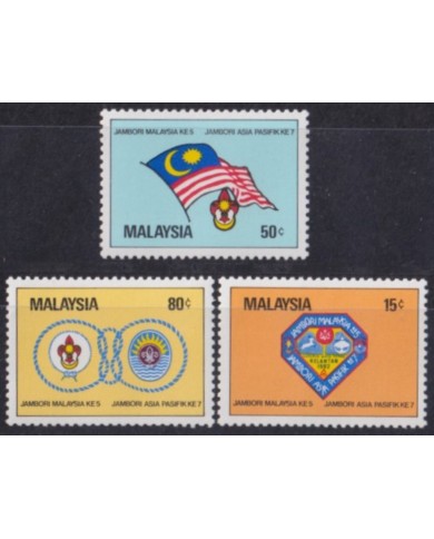 F-EX53385 MALAYSIA MNH 1982 BOYS SCOUTS JAMBOREE.