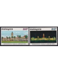 F-EX53380 MALAYSIA MNH 1972 KUALA LUMPUR CAPITAL OF CONFEDERATION.
