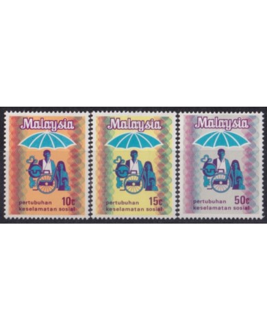 F-EX53386 MALAYSIA MNH 1987 SOCIAL SEGURITY ORNANIZATION.