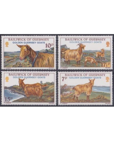F-EX53824 UK ENGLAND GUERNSEY MNH 1980 GOLDEN GOAT.