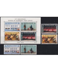 F-EX53827 UK ENGLAND GUERNSEY MNH 1979 10th ANNIV POST OFFICE WWII.