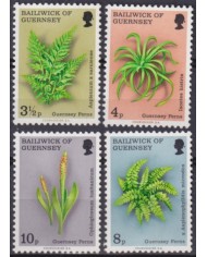 F-EX53835 UK ENGLAND GUERNSEY MNH 1974 BOTANICAL GARDEN FLOWER.