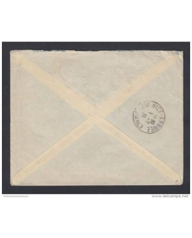 *F-EX1266 INDOCHINA FRANCE REGISTERED 1931 CONCHINCHINE