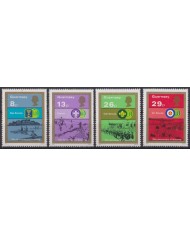 F-EX53968 UK ENGLAND GUERNSEY MNH 1982 75th ANNIV OF BOYS SCOUT.