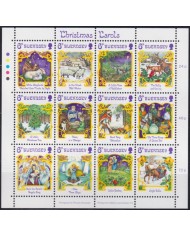 F-EX53136 UK ENGLAND GUERNSEY MNH 1986 CHRISTMAS NAVIDAD RELIGION DRAWING.