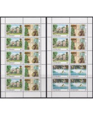F-EX53138 UK ENGLAND GUERNSEY MNH 1988 DEFINITIVE SHEET BOOKLED.