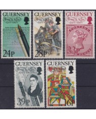F-EX53928 UK ENGLAND GUERNSEY MNH 1993 THOMAS DE LA RUE ENGRAVING ART.