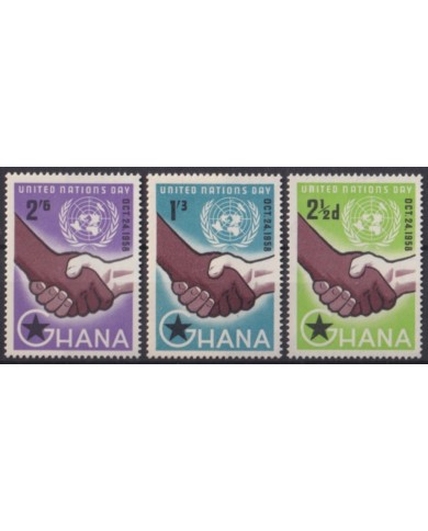 F-EX53870 GHANA MNH 1958 UNITED NATIONS DAY HANDS.