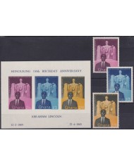 F-EX53872 GHANA MNH 1959 KWANE NKRUNA IN LINCOLN MEMORIAL.