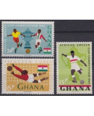 F-EX53897 GHANA MNH 1965 SOCCER FOOTBALL AFRICA CUP.