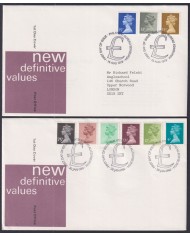 F-EX51315 UK ENGLAND FDC EDINBURGH 1979 NEW MACHIN DEFINITIVE VALUE.