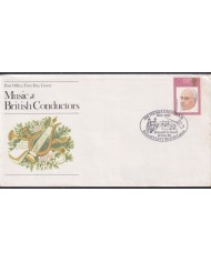F-EX51331 UK ENGLAND FDC ROSSALL SCHOOL 1980 MUSIC FAMOUS CONDUCTORS.