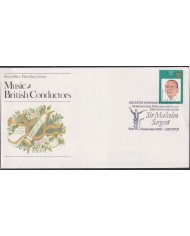 F-EX51332 UK ENGLAND FDC LEICESTER 1980 MUSIC FAMOUS CONDUCTORS.