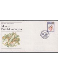 F-EX51334 UK ENGLAND FDC MANCHESTER 1980 MUSIC FAMOUS CONDUCTORS.