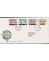 F-EX51362 UK ENGLAND FDC EDINBURGH 1982 MOTOR CAR JAGUAR ROLL ROYCE FORD AUSTIN.
