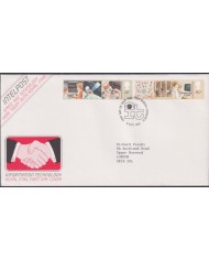 F-EX51363 UK ENGLAND FDC EDINBURGH 1982 INTELPOST INFORMATION & TECHNOLOGY.