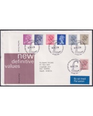 F-EX51365 UK ENGLAND FDC EDINBURGH 1983 NEW MACHIN DEFINITIVE VALUE.
