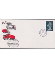 F-EX51371 UK ENGLAND FDC EDINBURGH 1983 PARCEL POST NEW MACHIN DEFINITIVE VALUE.
