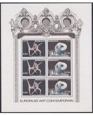 F-EX48011 MONACO MNH 1993 EUROPA CEPT CONTEMPORARY ART DANCE ARTIST.