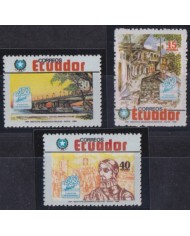 F-EX53274 ECUADOR MNH 1988 450th ANNIV OF GUAYAQUIL.