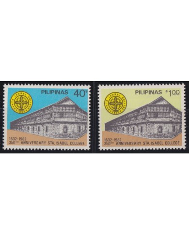 F-EX53230 PHILIPPINES MNH 1982 350th ANNIV STA ISABEL COLLEGE.
