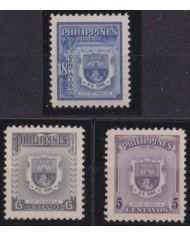 F-EX53240 PHILIPPINES MNH 1951 COAT OF MANILA CITY.