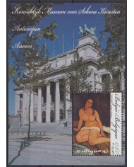 F-EX54363 BELGIUM MNH 2007 MODIGLIANI NUDE ART PAINTING.
