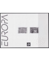F-EX53156 BELGIUM 2004 EUROPA BLACK PROOF ARCHITECTURE.