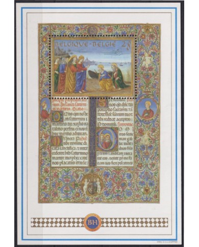 F-EX53154 BELGIUM MNH 1993 JOHN BLASSING ART PAINTING BOOK ILLUSTRATED. .