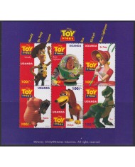 F-EX48169 UGANDA MNH 1997 TOY STORY DISNEY CARTOON MOVIE CINEMA COMICS.