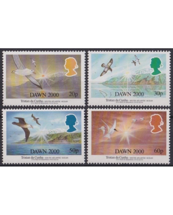 F-EX54420 TRISTAN DA CUNHA MNH 2000 BIRD AVES PÁJAROS OISEAUX VÖGEL MILLENIUN.