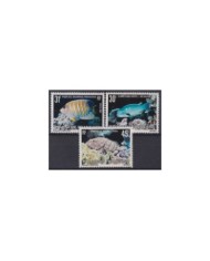 F-EX18635 PENRHYN MNH SAVE THE WHALES FISH PECES BALLENAS FISHING.