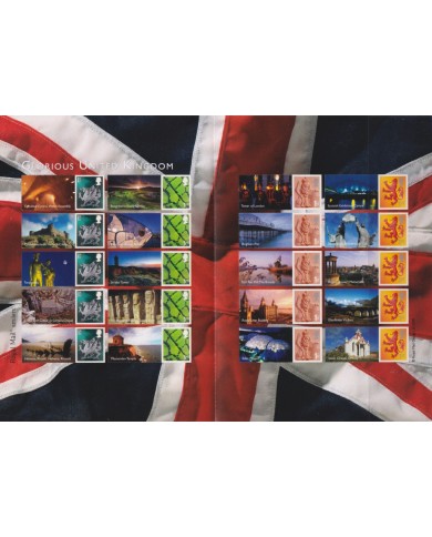 F-EX54035 UK ENGLAND MNH 2008 SMILERS SHEET GLORIUOS UNITED KINGDOM.