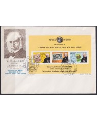 F-EX54041 NAURU FDC 1979 ROWLAND HILL CENTENARY STAMPEX.