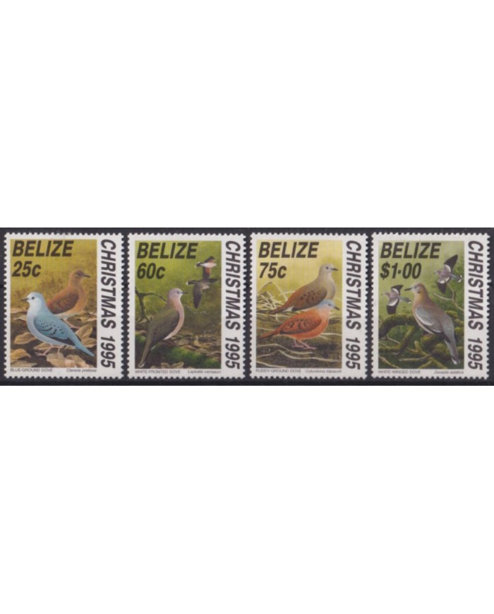 F-EX54811 BELIZE MNH 1995 CHRISTMAS NAVIDAD PARROT BIRD OISEAUX VÖGEL