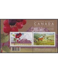 F-EX54725 CANADA MNH 2005 RESERVE OF BIOPHERE KILLERNEY NATIONAL PARK ANTELOPE.