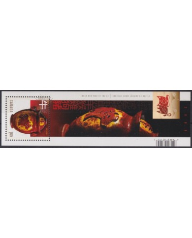 F-EX54724 CANADA MNH 2009 MOON CHINA YEAR OF OX BUFFLE ART POTTERY.