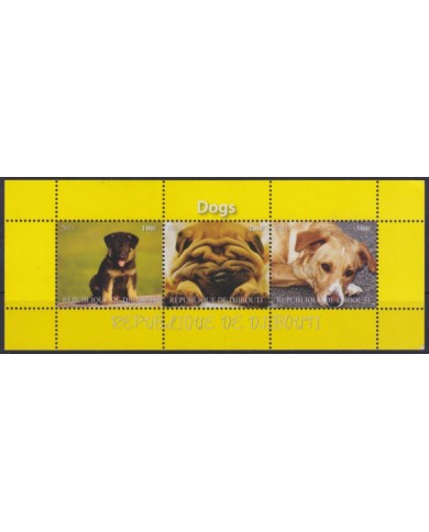 F-EX54715 DJIBOUTI MNH 2010 DOG PERROS.