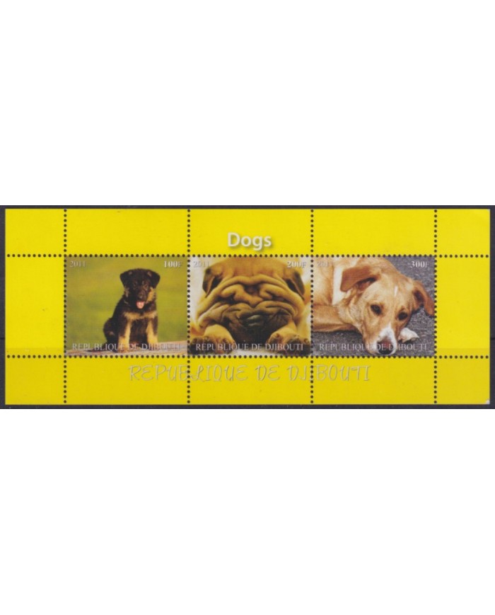F-EX54715 DJIBOUTI MNH 2010 DOG PERROS.