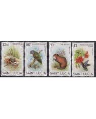 F-EX18663 TUNISIE TUNISIA TUNEZ TUNIS MNH FAUNA EAGLE BIRD ORCHILD FLOWER.