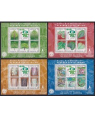 F-EX54733 MALAYSIA MNH 2000 FOREST & SOCIETY IUFRO CONGRESS BIRD SNAKE FISH.