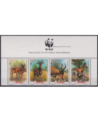 F-EX54718 MALI MNH 1991 WWF WILDLIFE VACA DO MATO ANTELOPE.