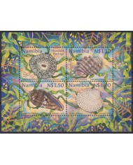 F-EX54769 NAMIBIA MNH 1998 MARINE WILDLIFE SHELL SNAIL.