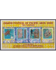 F-EX54784 NORFOLK IS MNH 2000 FESTIVAL OF PACIFIC ARTS MASK TURTLE.